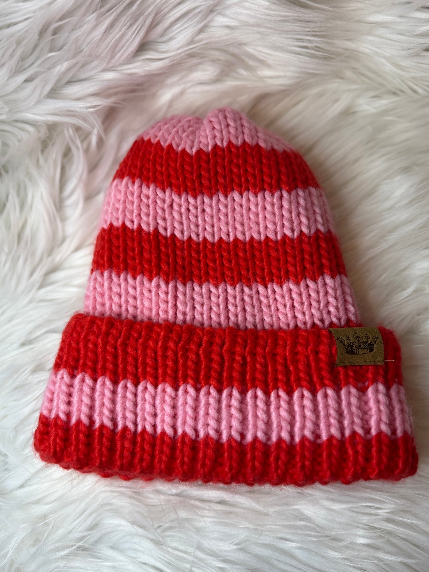 Color Burst Cozy Winter Knit Hat