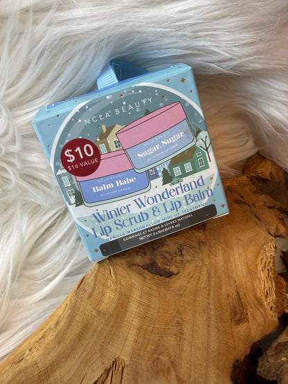 Winter Wonderland Lip Scrub & Lip Balm Gift Set