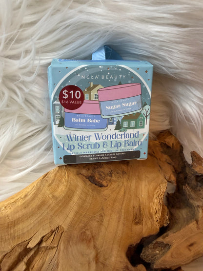 Winter Wonderland Lip Scrub & Lip Balm Gift Set