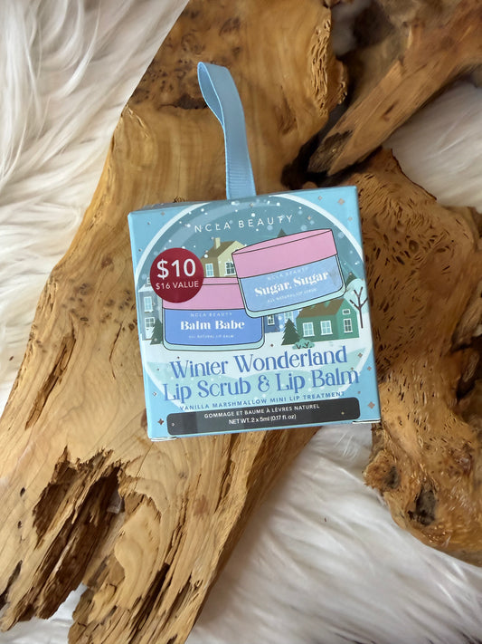 Winter Wonderland Lip Scrub & Lip Balm Gift Set
