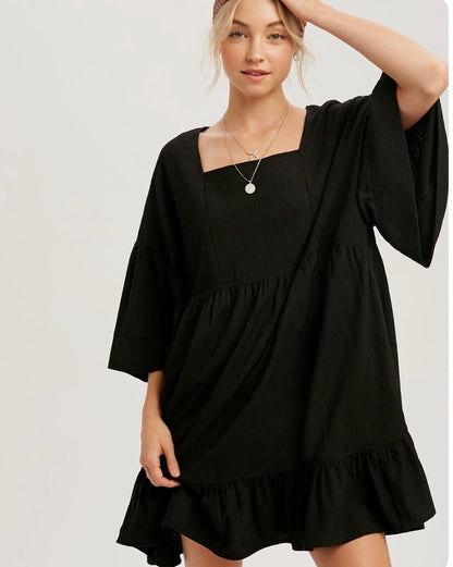 The Wear Anywhere Oversized Short Sleeve Dress