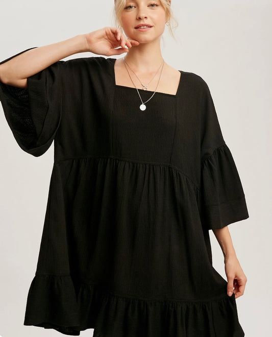The Wear Anywhere Oversized Short Sleeve Dress