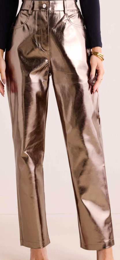 Making an Entrance Bronze Pants