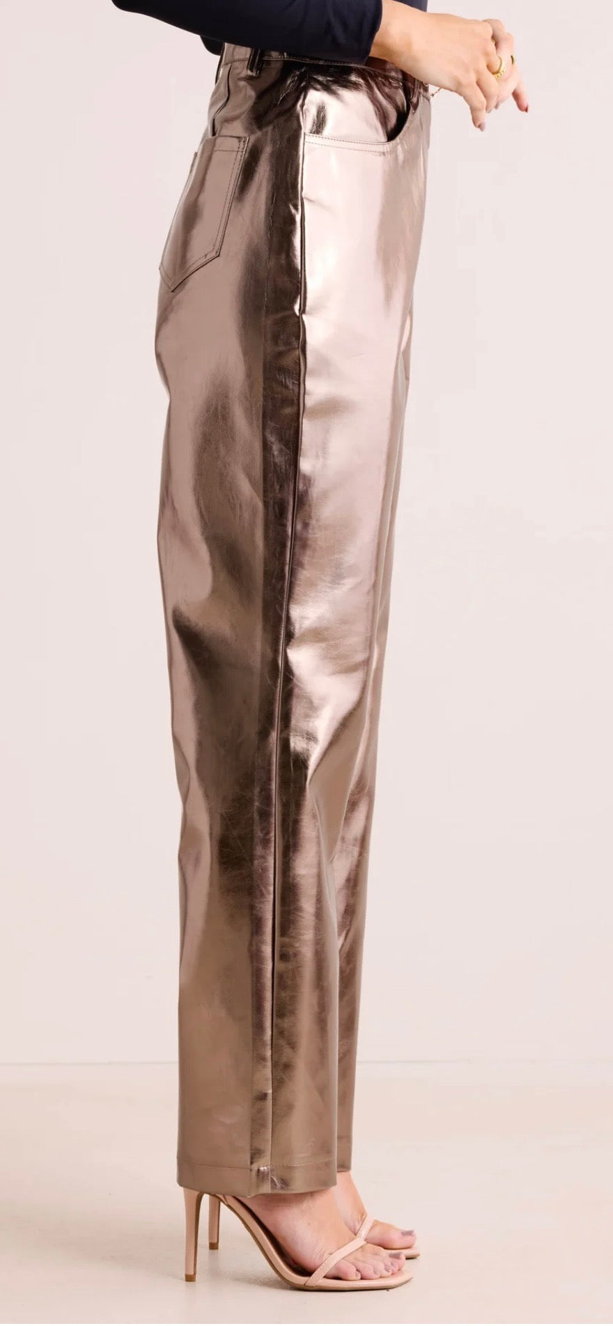 Making an Entrance Bronze Pants
