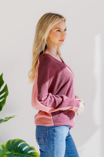 Dusky Rose Duo Top
