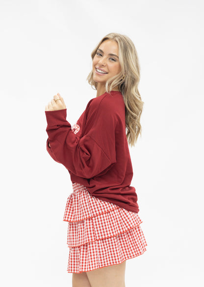 XOXO Printed Sweatshirt