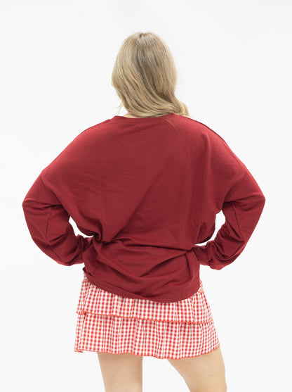 XOXO Printed Sweatshirt