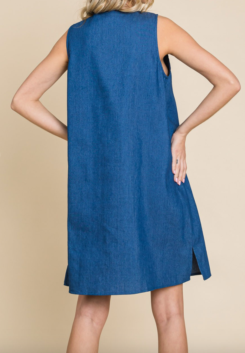 Feeling Blue Denim Dress