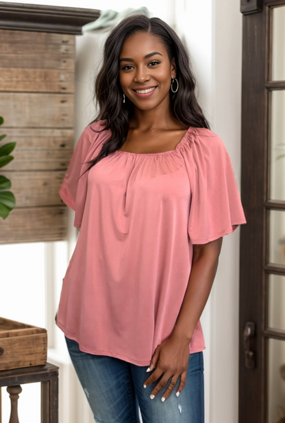 The Mauve Magic Top