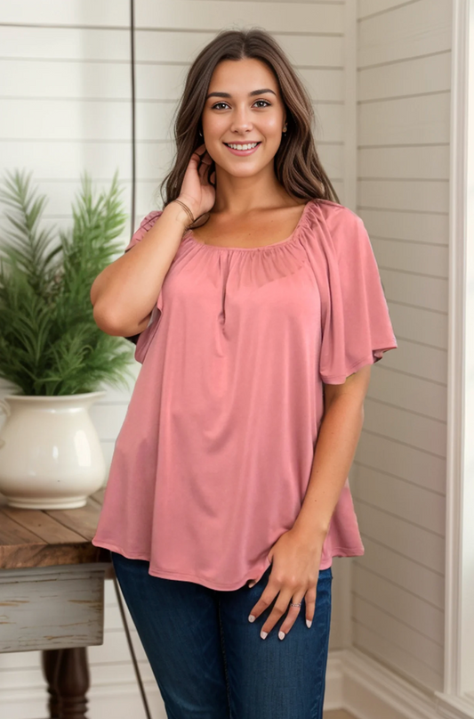 The Mauve Magic Top