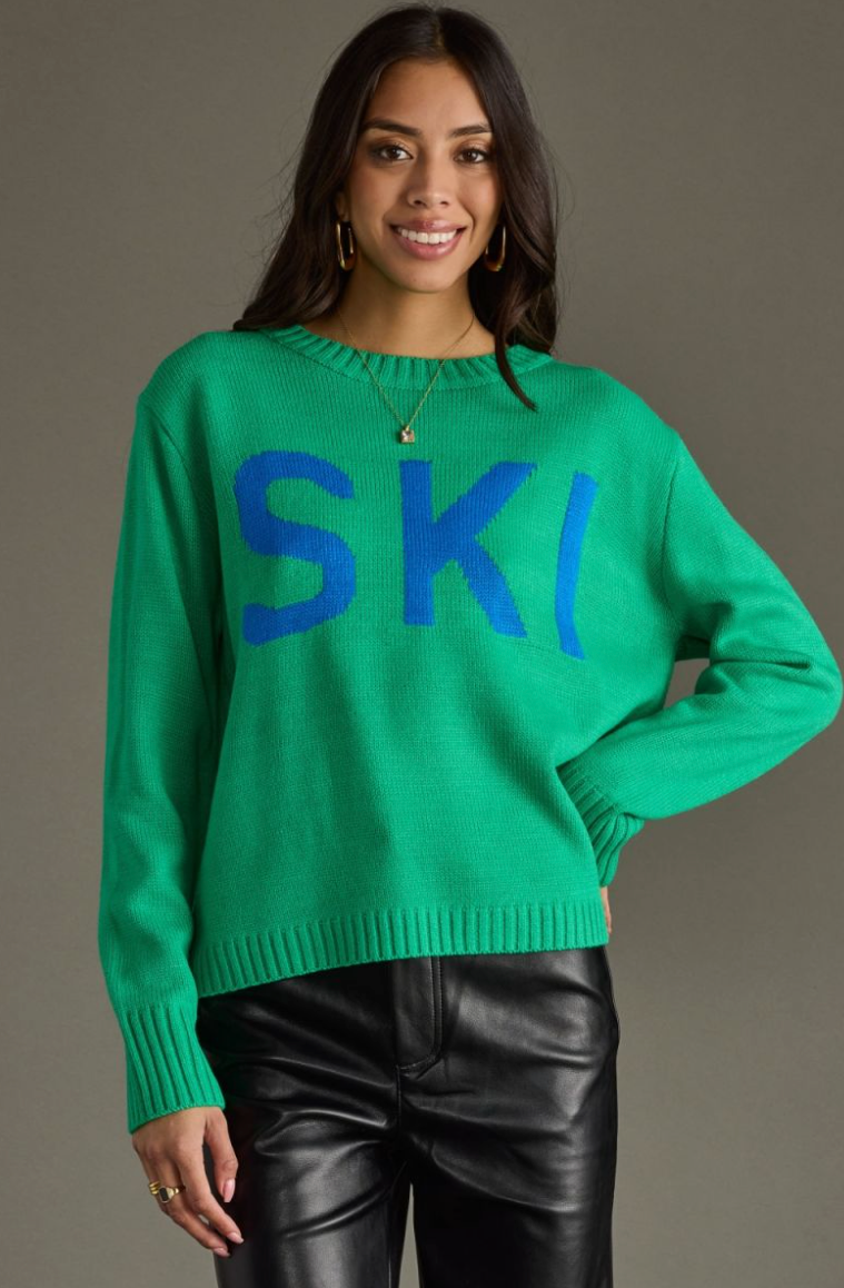 Slopeside Ski Statement Sweater