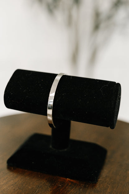 Shelby Classic Silver Bangle
