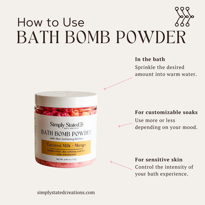Signature Bath Bomb in a Jar – Bath Fizzy Soak