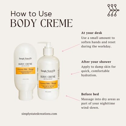 Signature Body Crème – Luxurious Hydrating Moisturizer