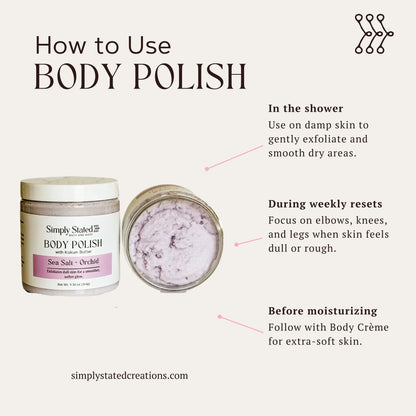 Signature Body Polish Exfoliating Scrub with Natural Butters
