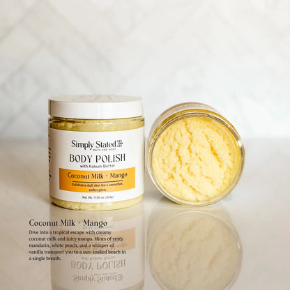 Signature Body Polish Exfoliating Scrub with Natural Butters