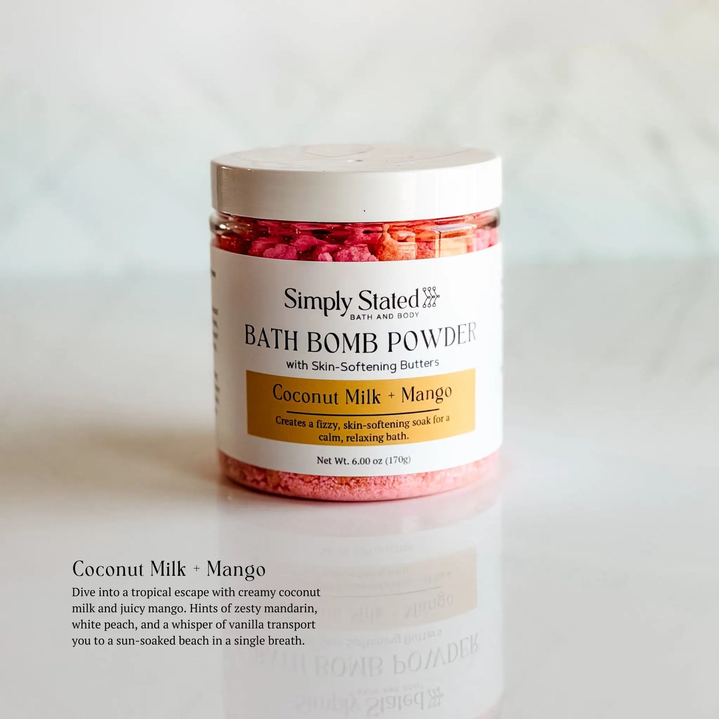 Signature Bath Bomb in a Jar – Bath Fizzy Soak