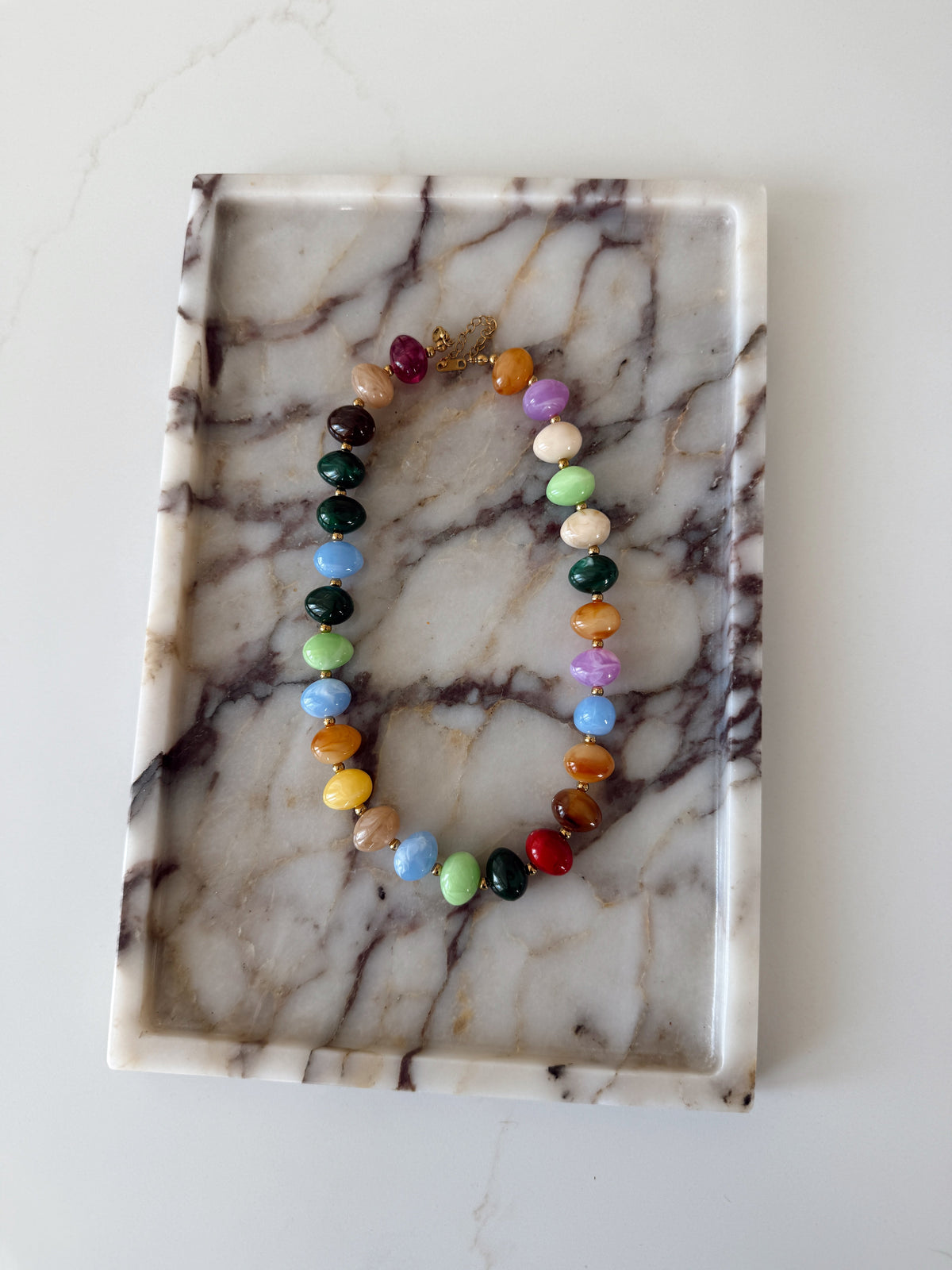 Jena Beaded multicolored Necklace