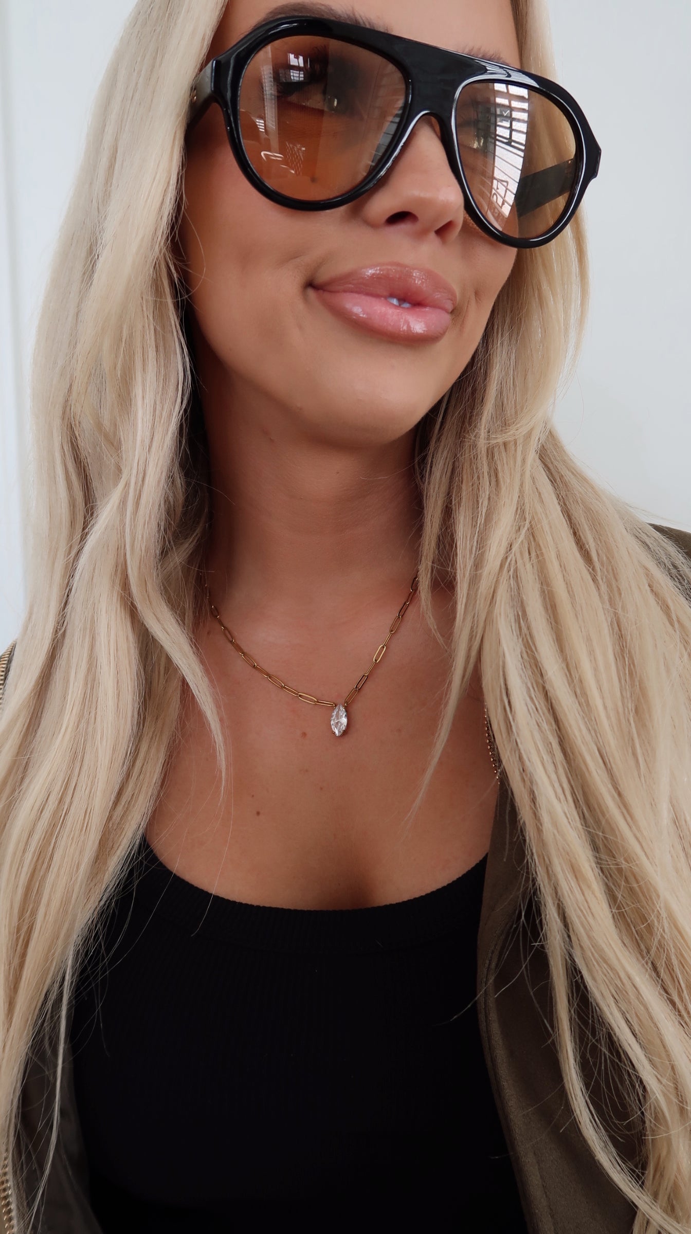 The Gold + Diamond Pendant Necklace