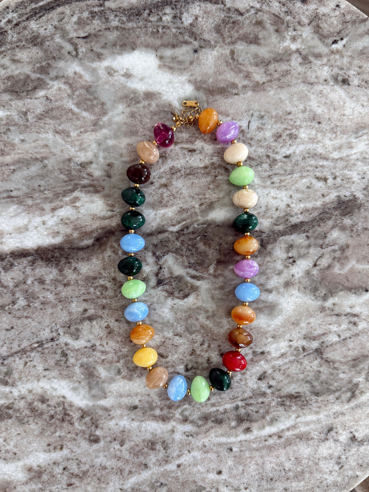 Jena Beaded multicolored Necklace