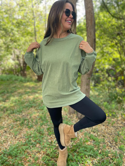 Staple Ribbed Pullover