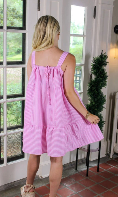 Sugar & Stripes Sleeveless Dress
