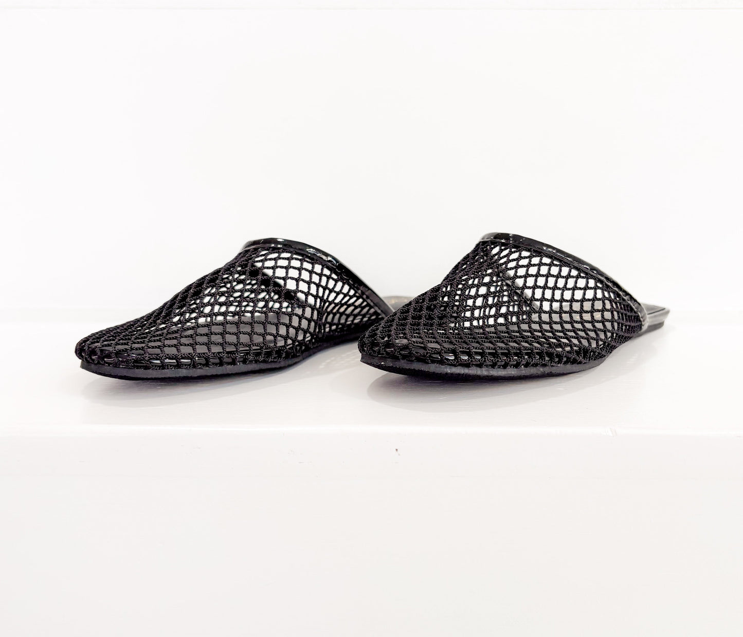 Brooklyn Mesh Mule Flats