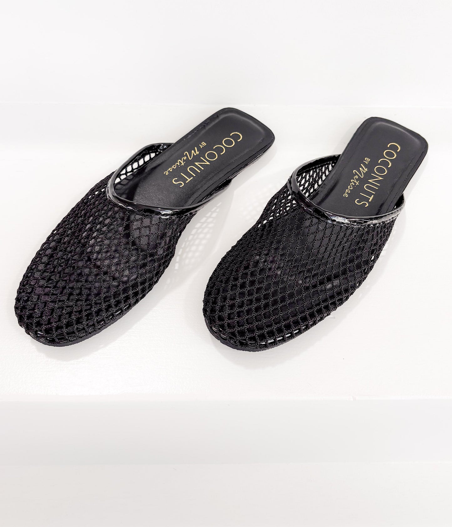 Brooklyn Mesh Mule Flats