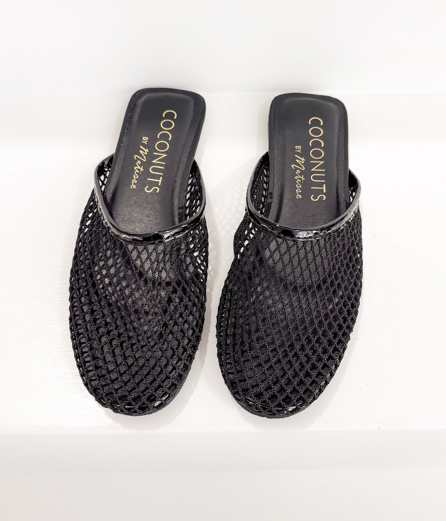 Brooklyn Mesh Mule Flats