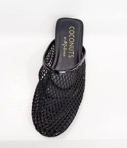 Brooklyn Mesh Mule Flats