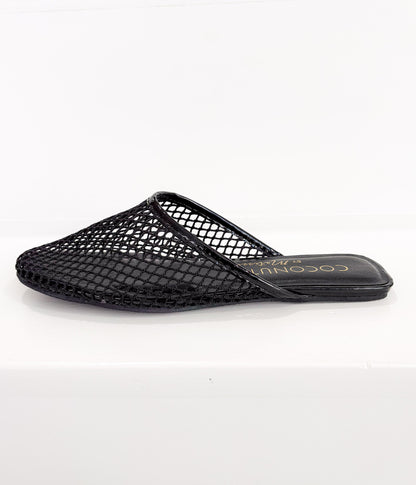 Brooklyn Mesh Mule Flats