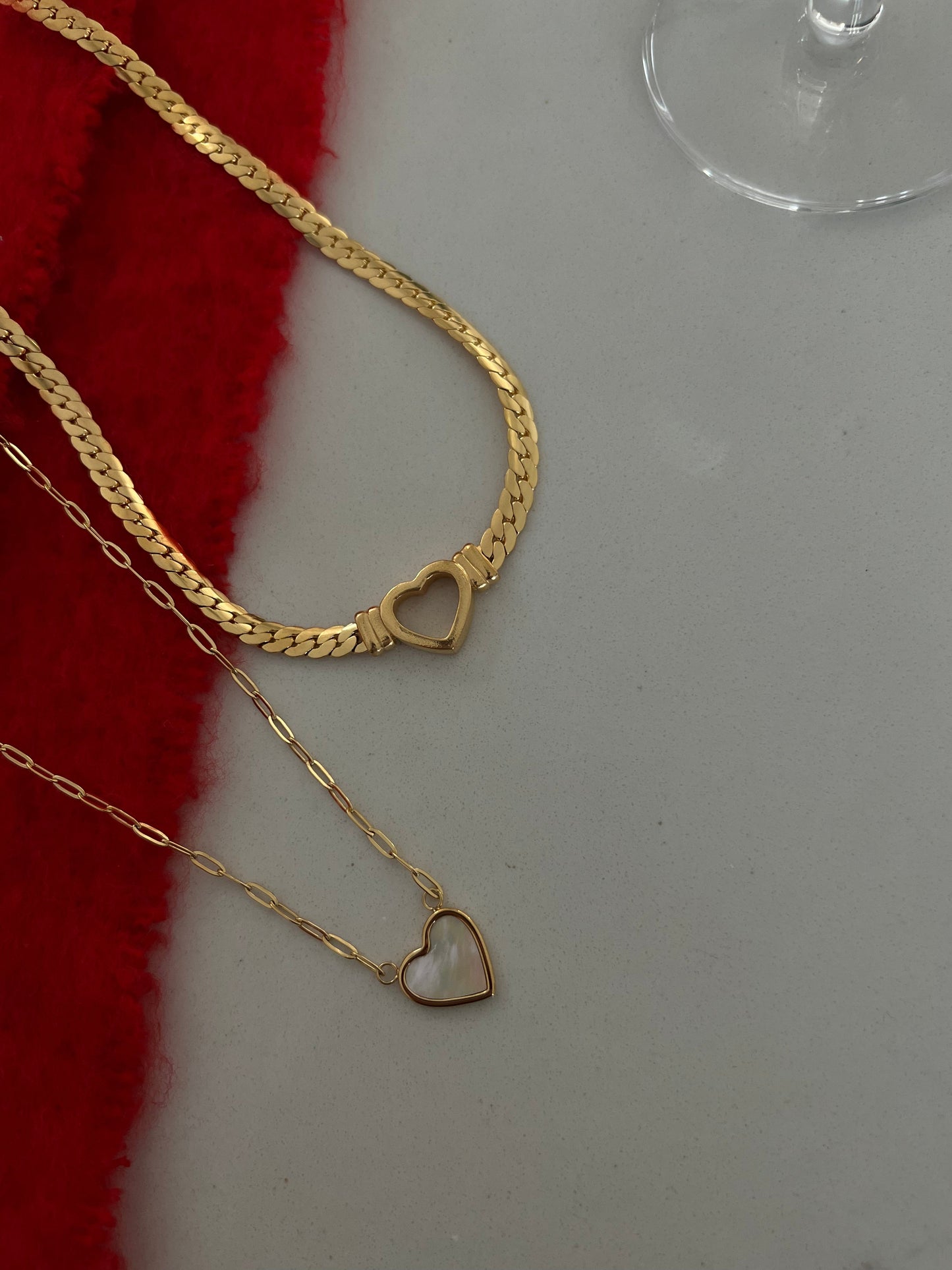 The White Heart Necklace