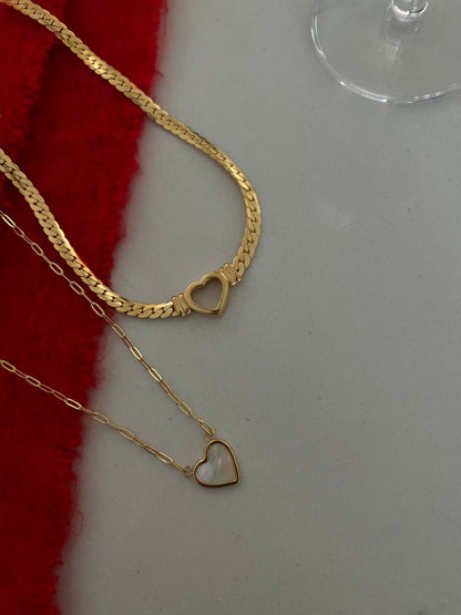 The White Heart Necklace