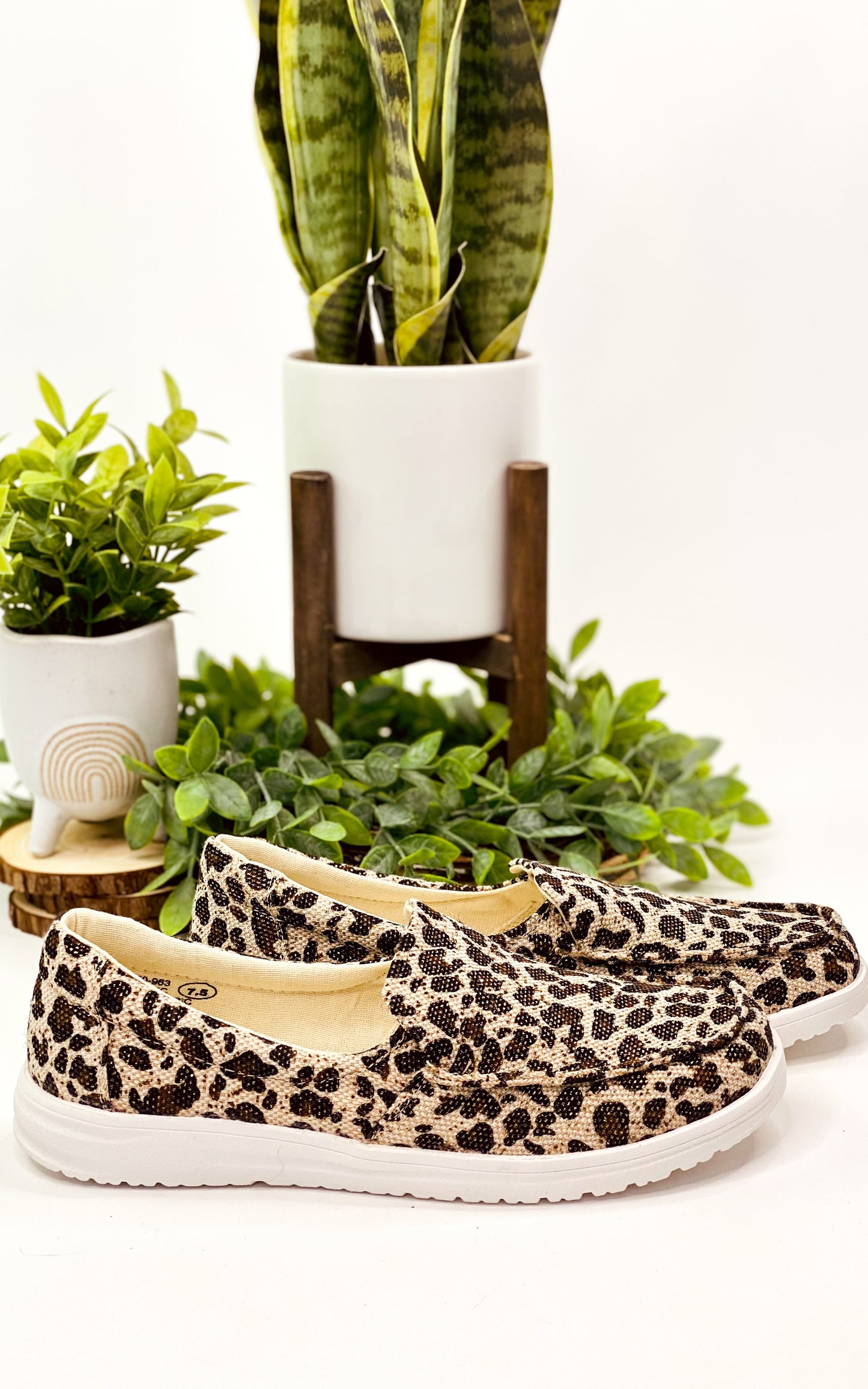 Maya Sneakers in Leopard Print