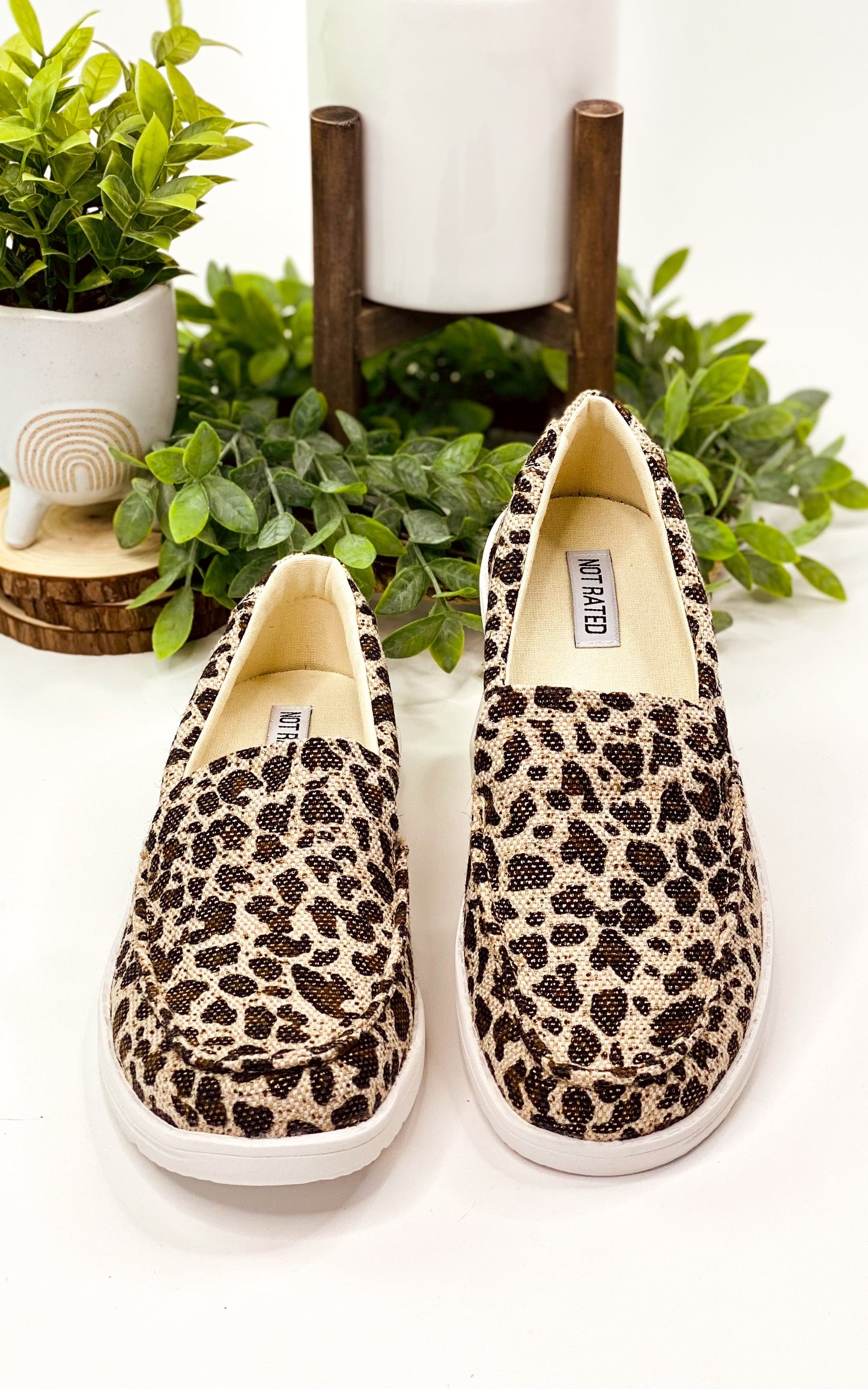 Maya Sneakers in Leopard Print
