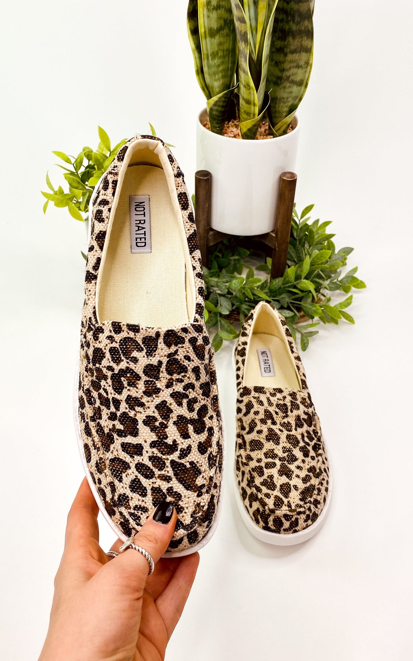 Maya Sneakers in Leopard Print