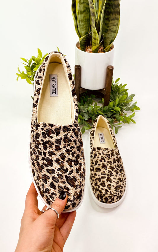 Maya Sneakers in Leopard Print