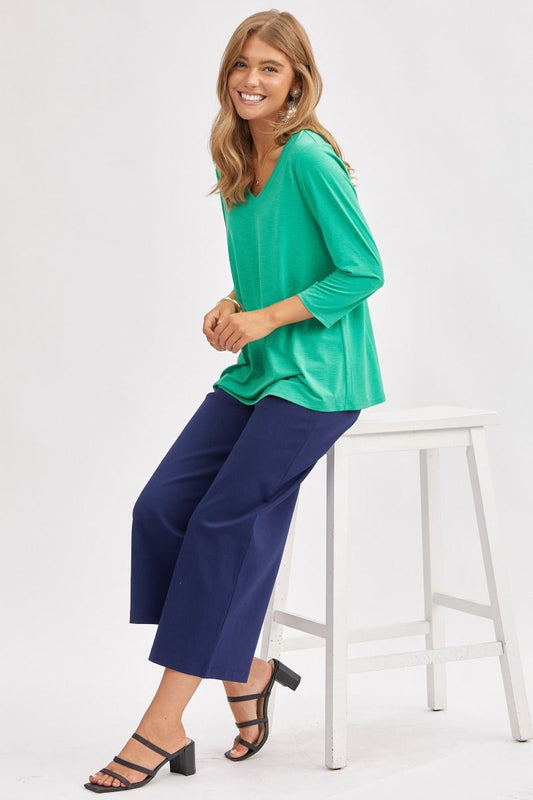 Classic V-Neck Top