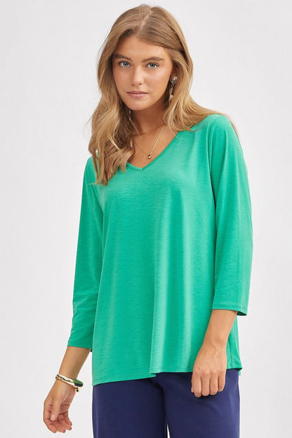 Classic V-Neck Top