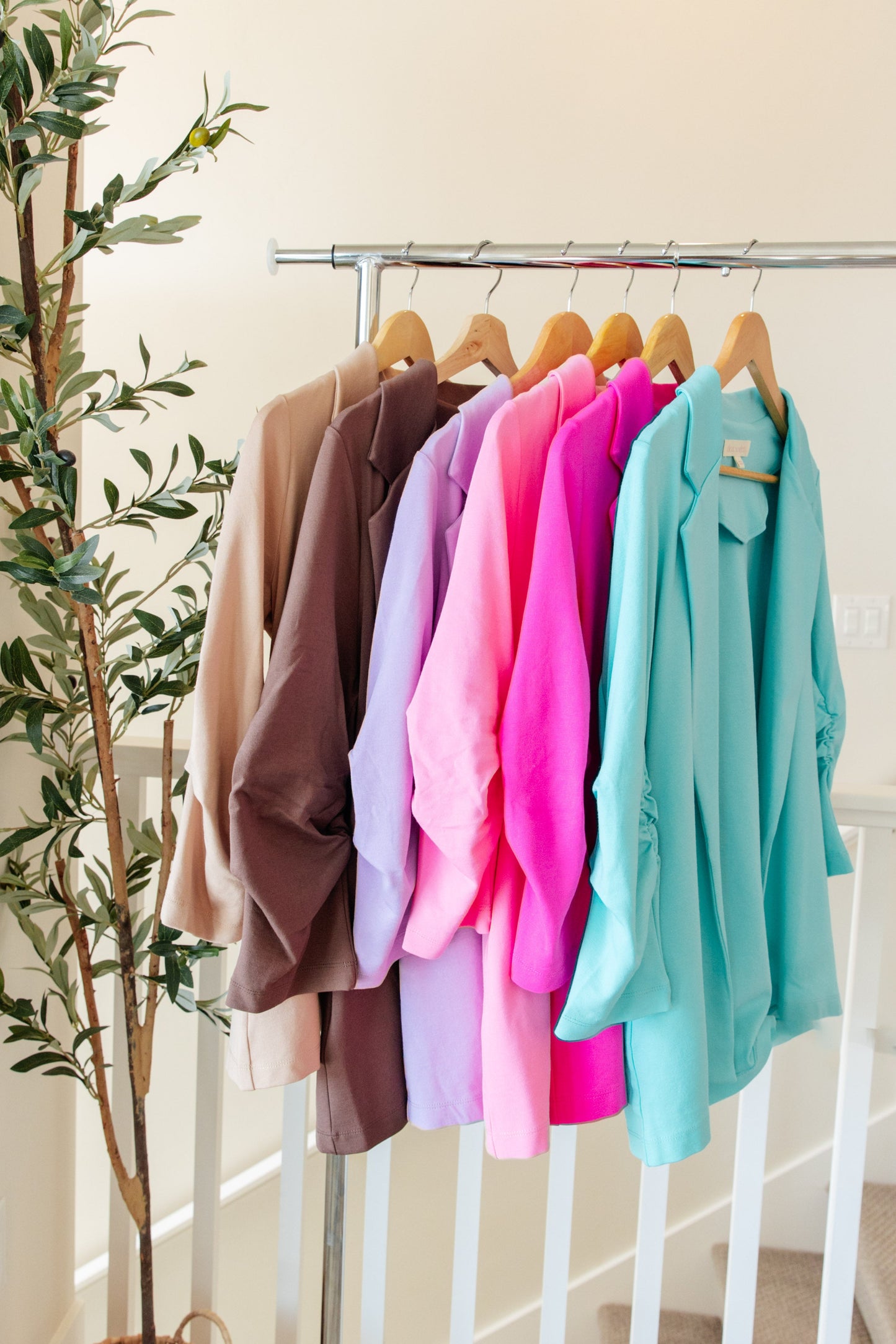 Magic 3/4 Sleeve Blazer in Nine Colors